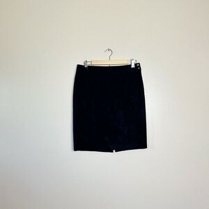 CLEARANCE! Black WHBM Classic Cotton Skirt Size 6 EUC